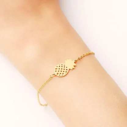 bracelet en forme ananas
