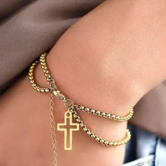 bracelet croix original