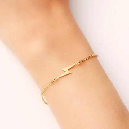 bracelet minimaliste eclair