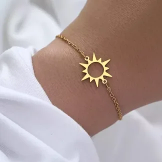 bracelet en forme de soleil