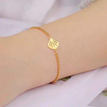 bracelet fin coquillage