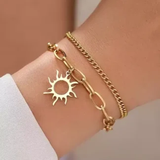 bracelet multi rang soleil
